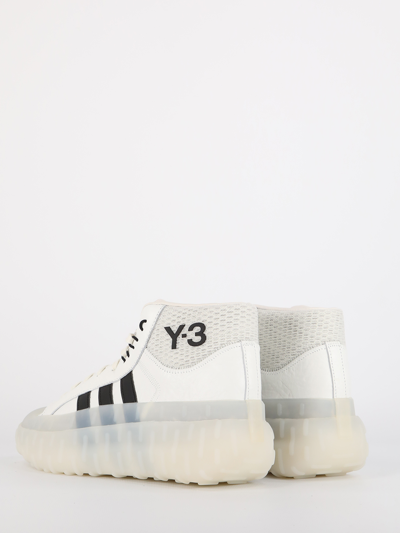 Shop Adidas Y3 Y-3 Gr.1p Sneakers In White