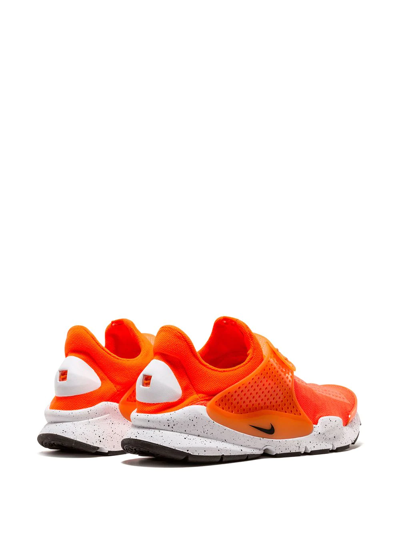Shop Nike Sock Dart Se Sneakers In Orange