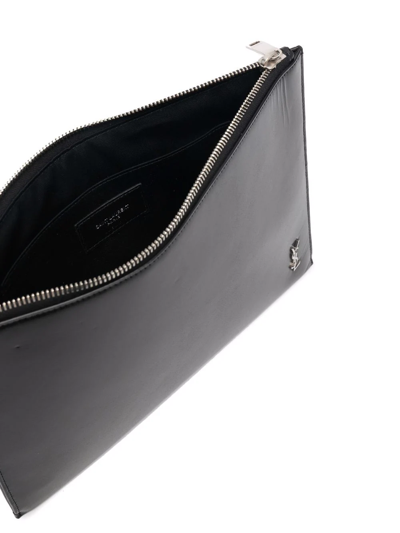 Saint Laurent Tablet Holder Tiny Cassandre Small Bags In Schwarz