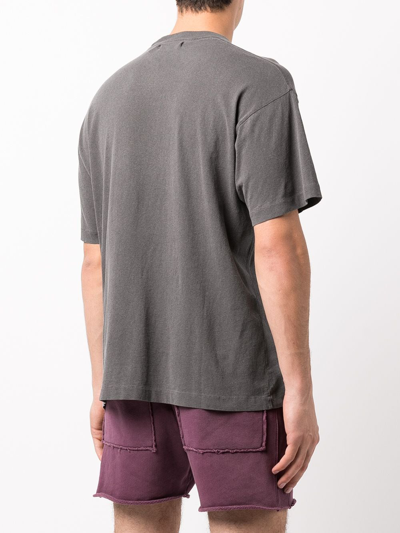 Shop John Elliott Interval Short-sleeved T-shirt In Grau