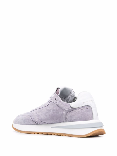 Philippe Model Tropez 2.1 Suede Sneakers In Violett