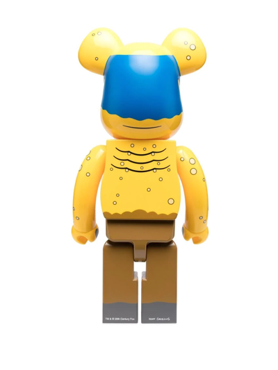 Shop Medicom Toy The Simpsons Cyclops Wiggum Be@rbrick 1000% Figure In Yellow