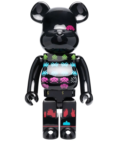 Shop Medicom Toy X Space Invaders Be@rbrick 1000% Figure In Black