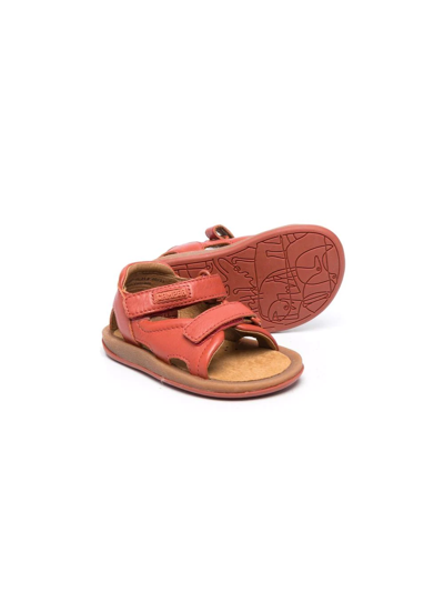 Shop Camper Bicho Touch-strap Sandals In Red