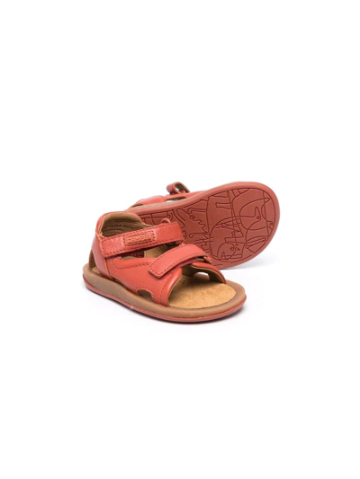 Camper Bicho Touch-strap Sandals In Red