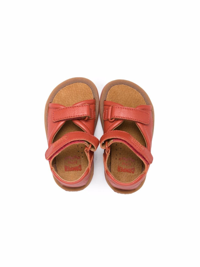 Camper Bicho Touch-strap Sandals In Red