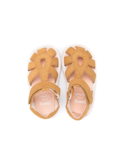 Camper Bicho Caged-strap Sandals In Brown