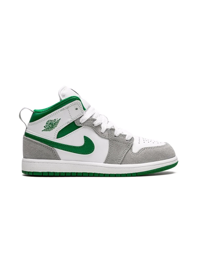 Jordan 1 Mid Se Sneakers In Grey