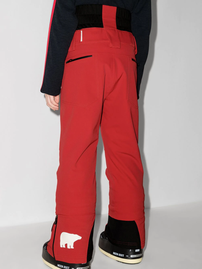 Shop Perfect Moment High-waisted Ski Trousers In Red