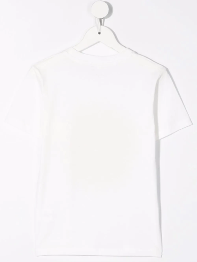 Shop Stella Mccartney Graphic-print Sustainable Cotton T-shirt In White