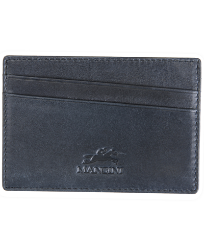 Shop Mancini Men's Monterrey Collection Credit Card Case In Black