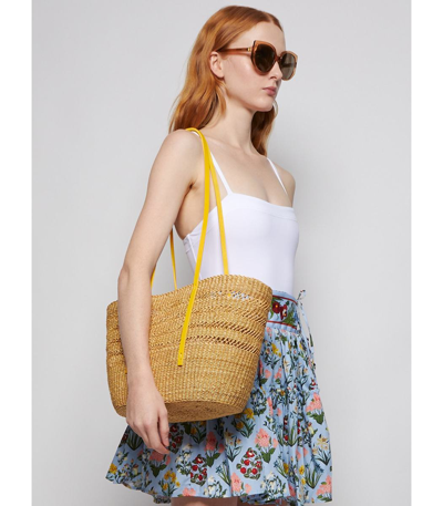 Shop Muun Bicro M Shoulder Bag In Natural