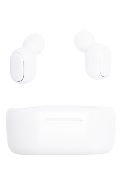 Aquas True Wireless Bluetooth Waterproof Earbuds Smart Display Charging Case In White