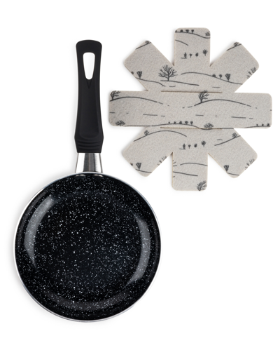 Shop Brooklyn Steel Co. Mini Fry Set, 2 Piece In Black