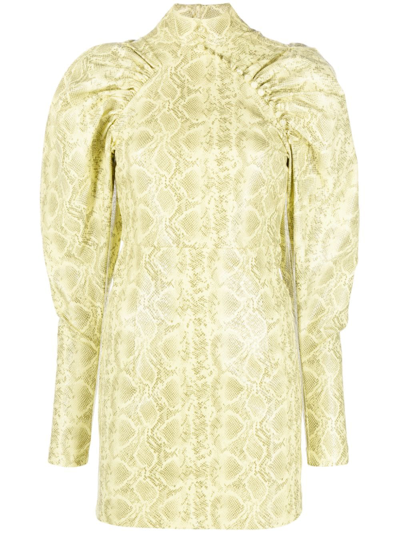 ROTATE BIRGER CHRISTENSEN BIRGER CHRISTENSEN SNAKESKIN DRESS 
