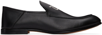 Sulvam Black Classic Loafers In Black