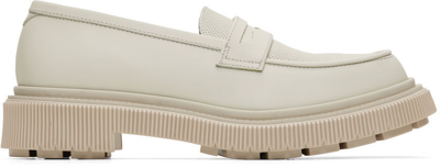 Shop Adieu Off-white Type 159 Loafers