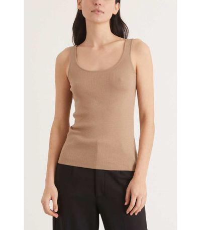Shop Co Sweater Tank In Taupe In Neutrals