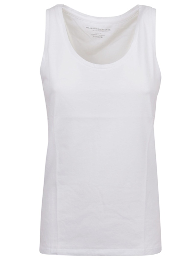 Shop Majestic Filatures Women's White Cotton Tank Top