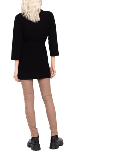 Shop Fabiana Filippi Women's Black Wool Dress