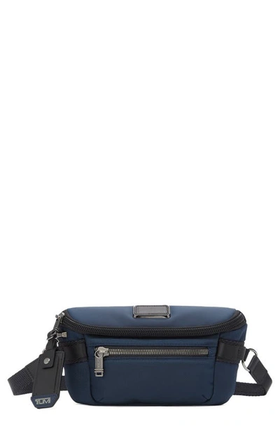 Shop Tumi Classified Belt Bag In Navy