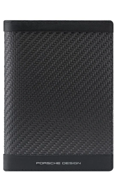 Shop Porsche Design Carbon Passport Holder In Black