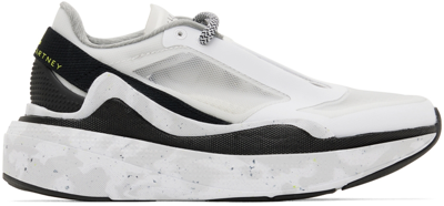 Shop Adidas By Stella Mccartney White Earthlight Sneakers In Ftwr White/core Blac