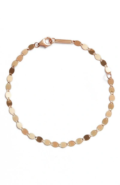 Shop Lana Jewelry Nude Link Bracelet In Rose Gold