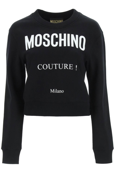 Shop Moschino Couture Sweatshirt In Mixed Colours