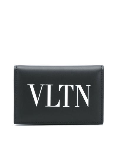 Shop Valentino Card Holder In No Black