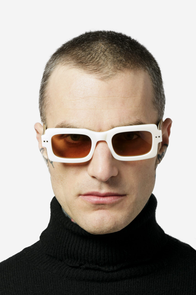 Shop Retrosuperfuture Rsf Marni - Lake Vostok Sunglasses In Cream