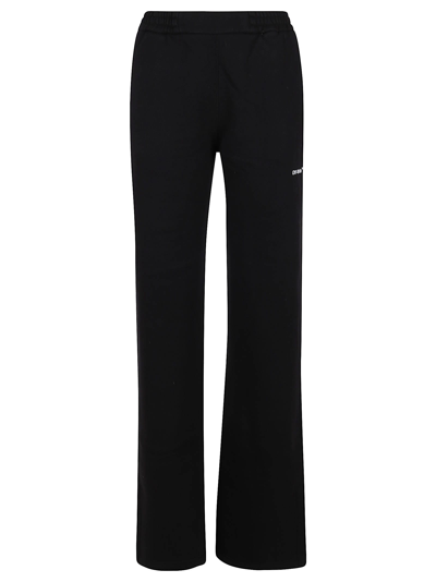 Shop Off-white Diag Tapered Sweatpant In Black White