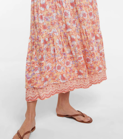 Poupette St Barth Della Dress Yellow Dalia In Yellow Dalia