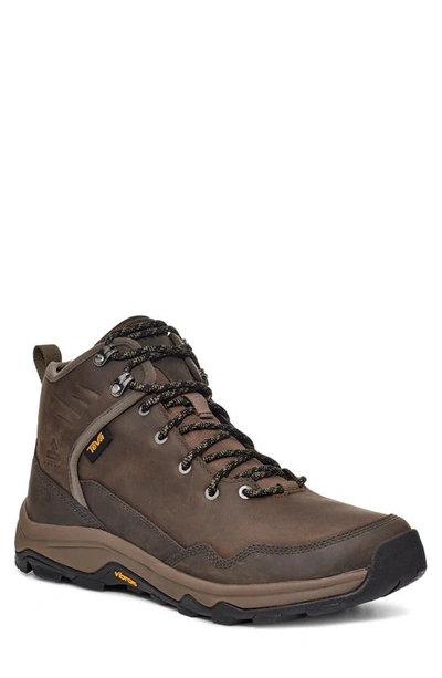 Shop Teva Riva Waterproof Mid Boot In Brown