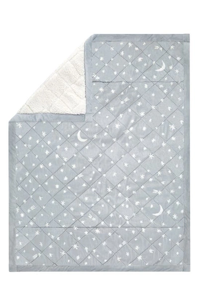 Shop Aden + Anais Embrace Weighted Toddler Bed Blanket In Winter Sky Grey