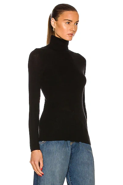 Shop Nili Lotan Lynnette Turtleneck Sweater In Black