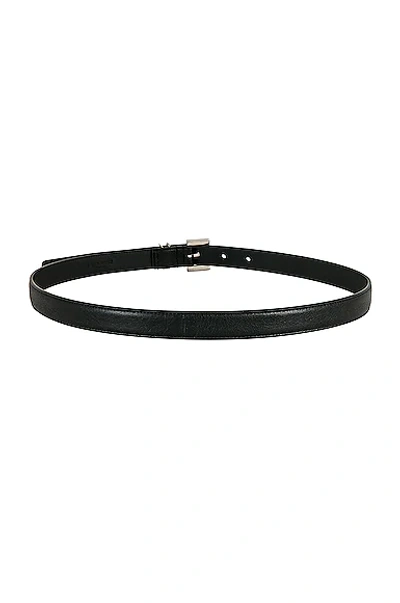 Saint Laurent Monogramme Belt In Noir