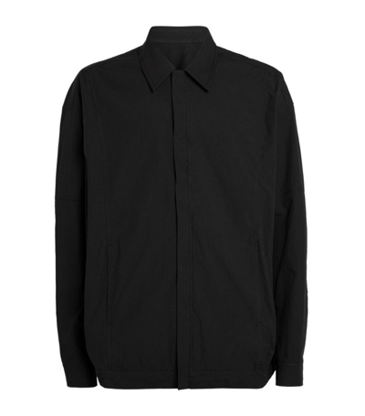 Shop Juunj Zip-up Coach Jacket In Black