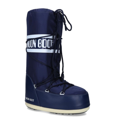 Shop Moon Boot Icon Boots In Blue