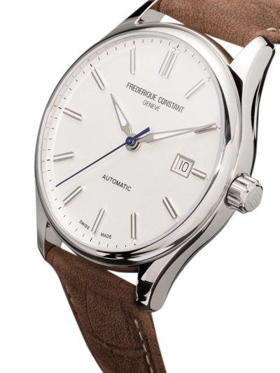 Shop Frederique Constant Classics Index Automatic 40mm In Weiss