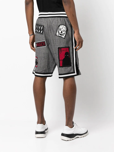 Shop Haculla Eternal Salvation Basketball Shorts In Schwarz