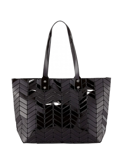 Patrizia Luca Women s Chevron Pattern Shiny Geometric Tote In