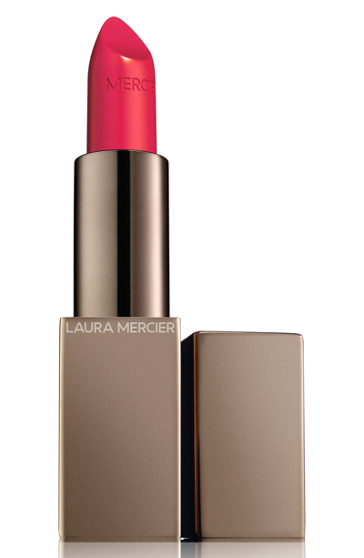 Shop Laura Mercier Rouge Essentiel Silky Crème Lipstick In Rose Decadent