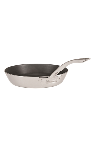 Shop Viking Contemporary 10-inch Eterna Nonstick Fry Pan In Stainless Steel