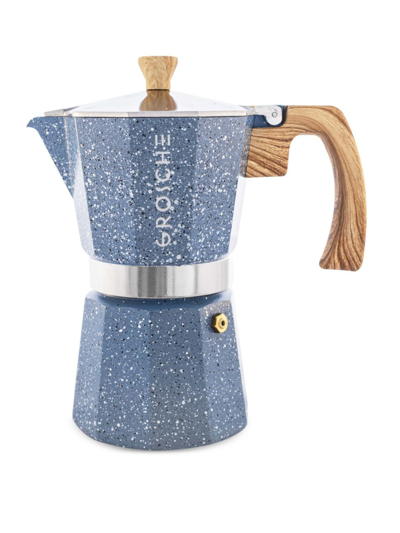 Shop Grosche Milano Stone Espresso 9-cup Coffee Maker In Indigo Blue