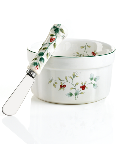 Pfaltzgraff Winterberry Dip Set