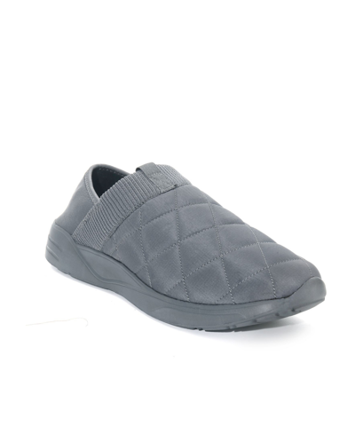 Shop Polar Armor Men's Slip-on Slipper Sneakers In Gray
