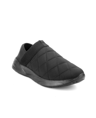Shop Polar Armor Men's Slip-on Slipper Sneakers In Black