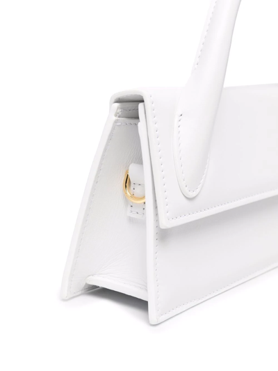 Jacquemus Le Chiquito Long Tote Bag In Weiss