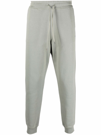Shop Vivienne Westwood Drawstring-waist Cotton Track Trousers In Grün